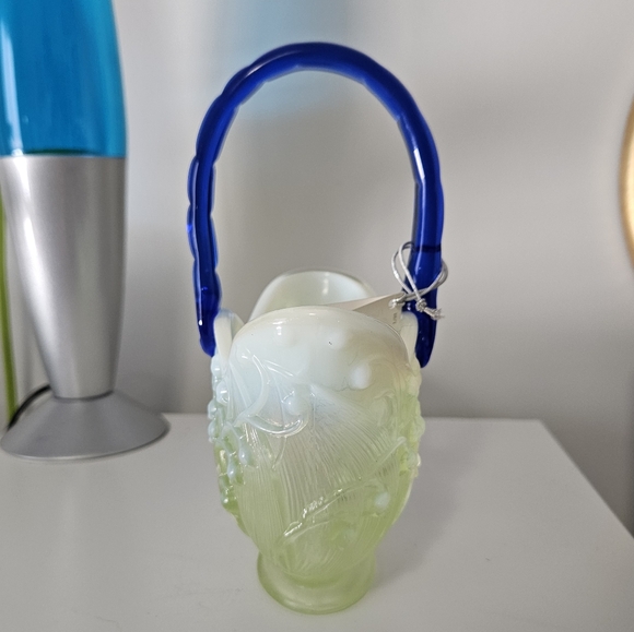 Fenton Lily of the Valley Basket - Picture 6 of 12